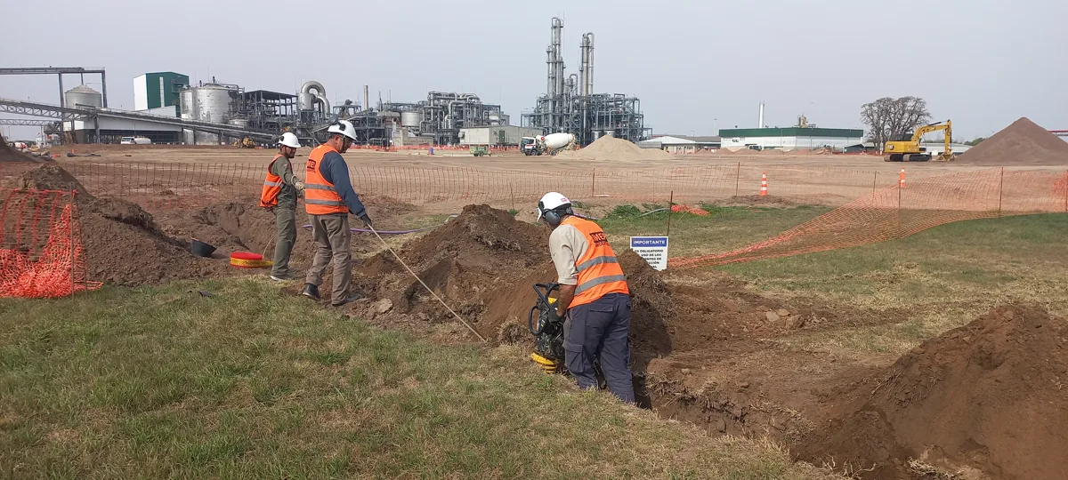 Cuadrilla de IMEP en obra